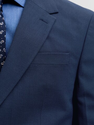 JACK & JONES Slim Fit Бизнес сако 'JPRBLAMARTIN' в синьо