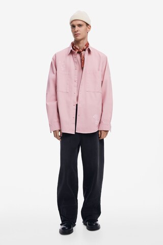 Desigual Comfort Fit Skjorte i pink