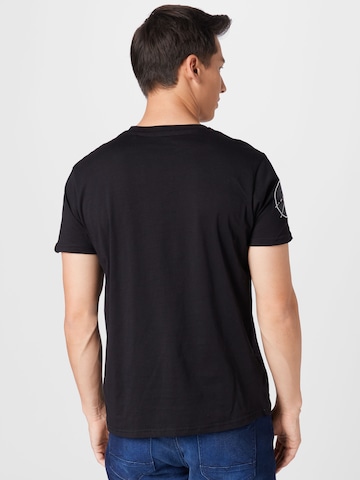 ALPHA INDUSTRIES Shirt 'Dark Side' in Black