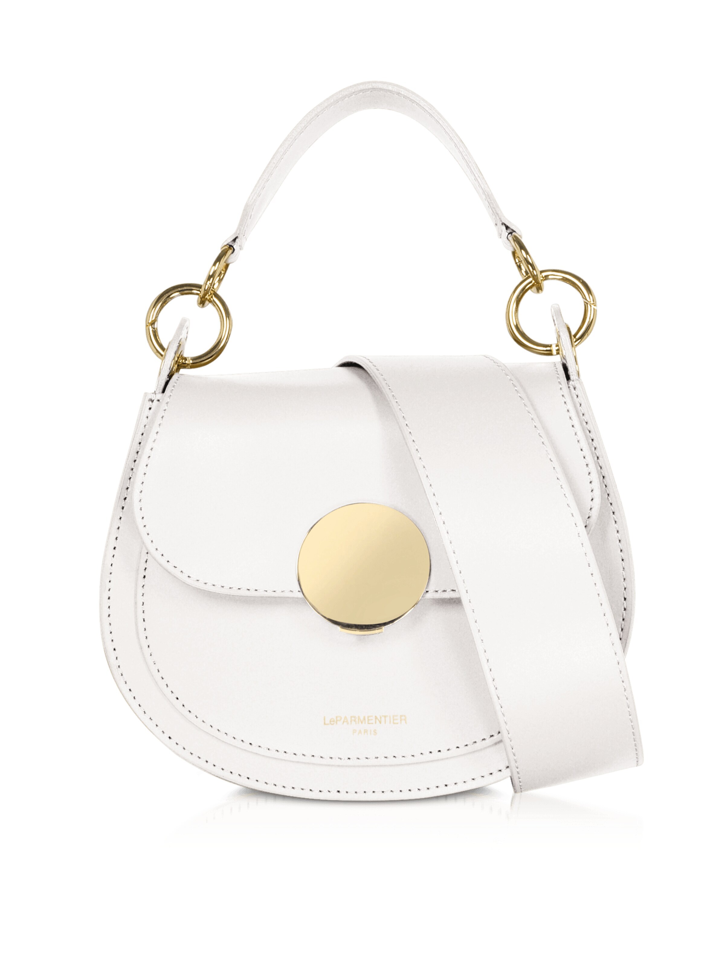 LeParmentier Handtasche 'Yucca Soho'‌‌ in Weiß: Vorderseite