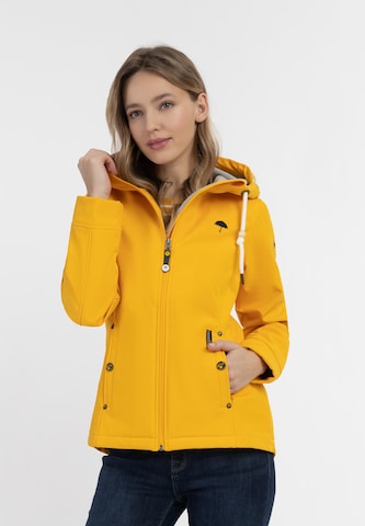 Schmuddelwedda - Chaqueta de entretiempo en amarillo: frente