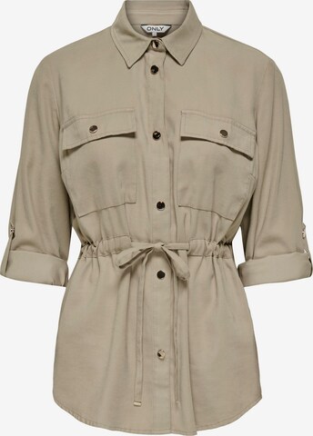 ONLY Blus 'ARIS' i beige: framsida