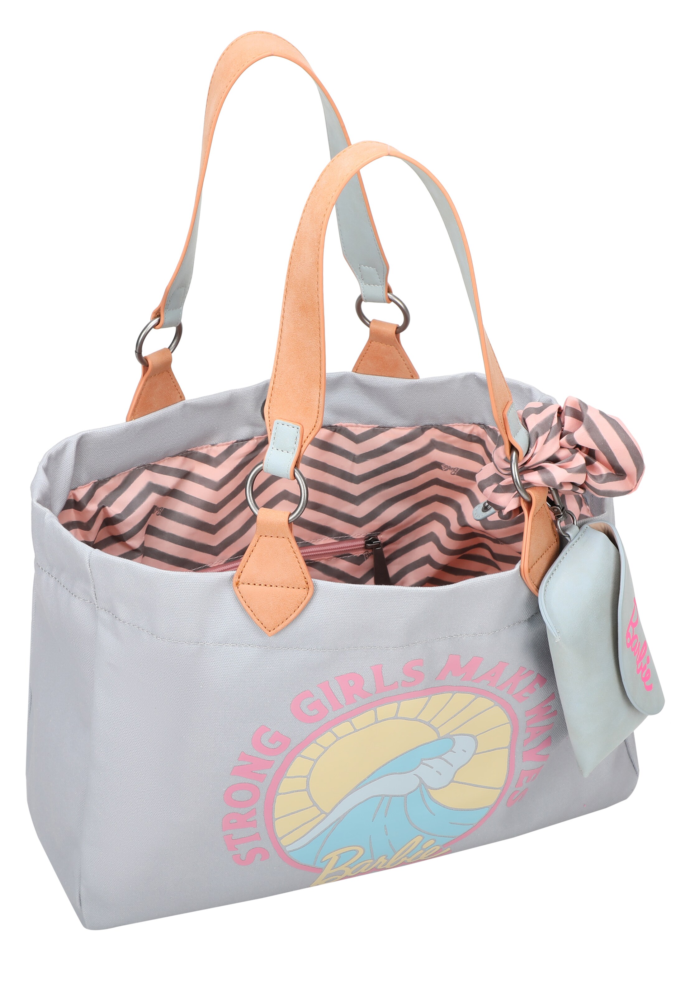 Fritzi aus Preußen Shopper 'Izzy  Limited Barbie' in Grau