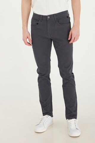 BLEND Slimfit Broek 'Saturn' in Grijs: voorkant