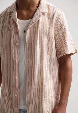 Dstrezzed Regular fit Button Up Shirt 'Sandy' in Beige