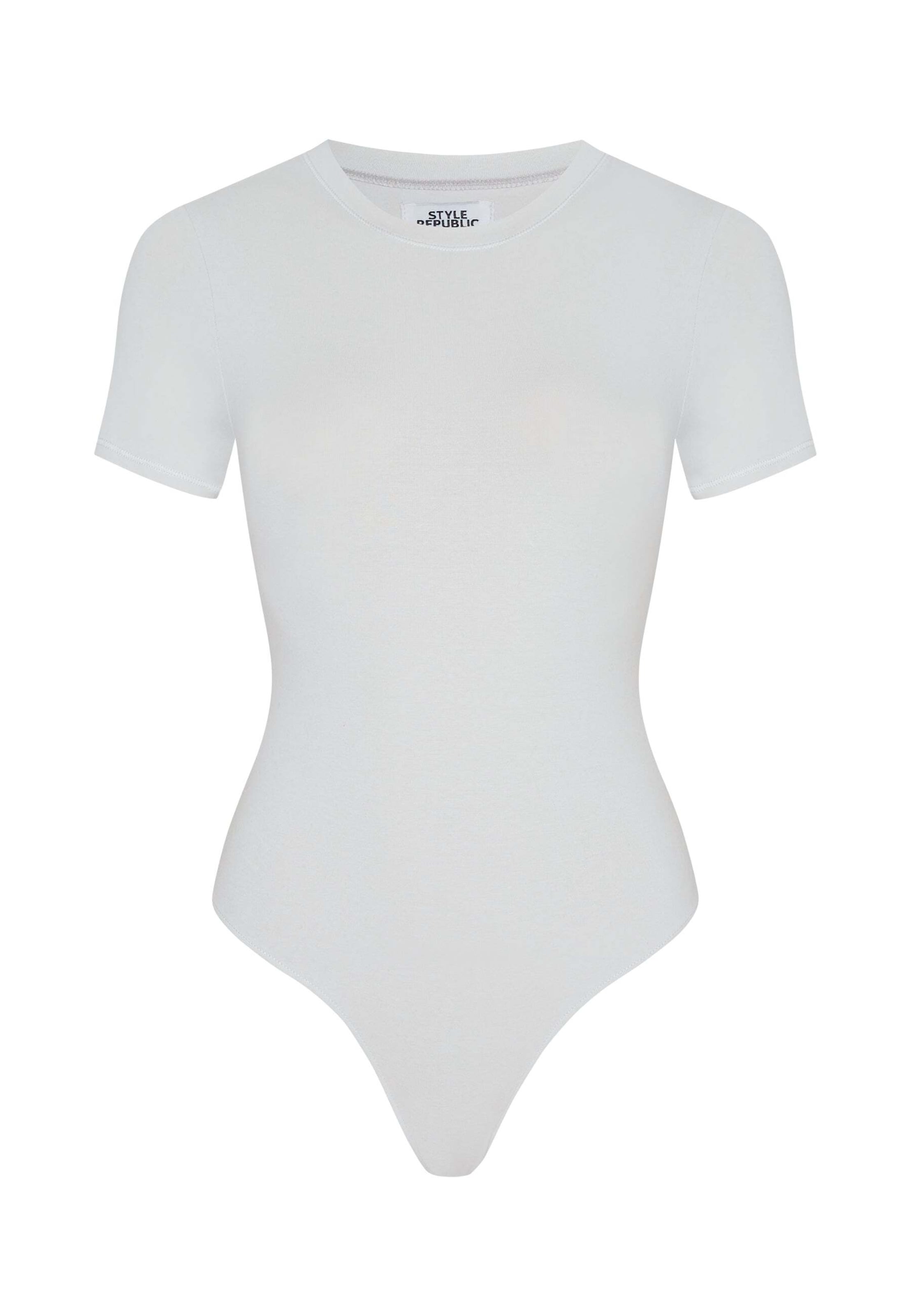 Style Republic Shirt body in Grijs: voorkant