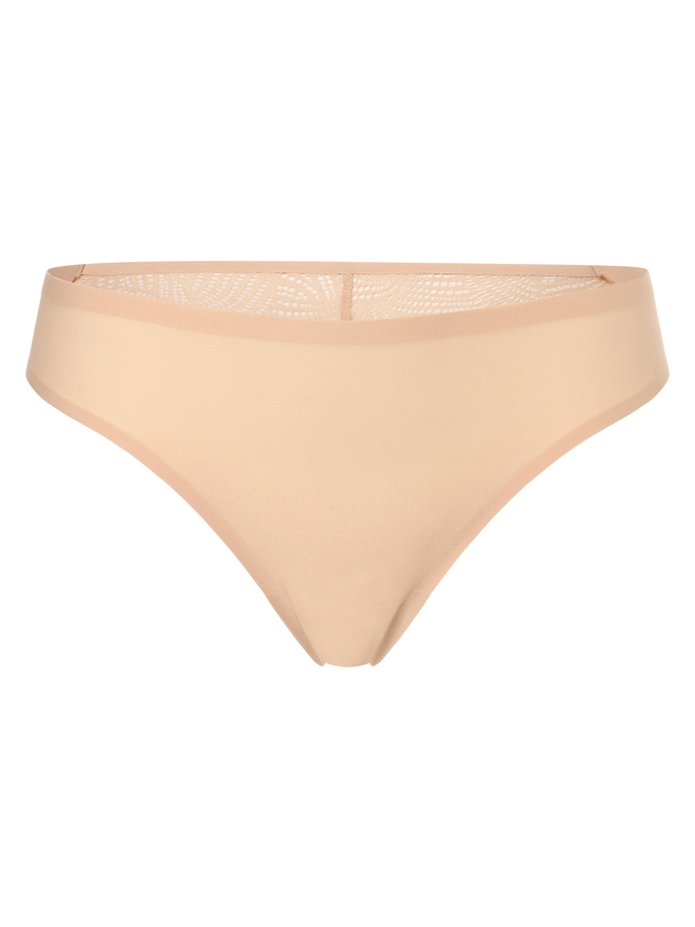 Chantelle String in Beige: front