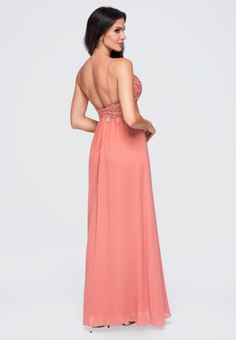 Robe de soirée Ombre en rose