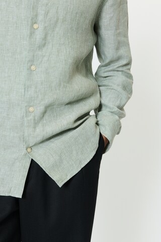 Matinique Regular Fit Forretningsskjorte 'Marc' i grøn