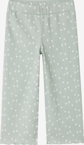 Wide Leg Pantalon 'NMFJudy' NAME IT en vert : devant