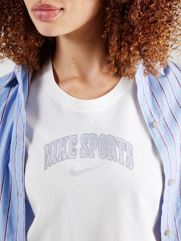 balta Nike Sportswear Marškinėliai 'PNX'