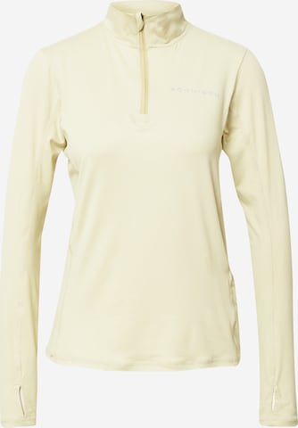 T-shirt fonctionnel 'Light Thermo' Röhnisch en beige : devant