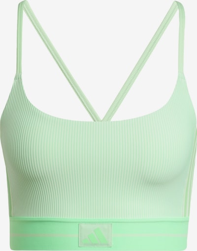 ADIDAS PERFORMANCE Sport-BH 'Hyperglam' in pastellgrün / hellgrün, Produktansicht