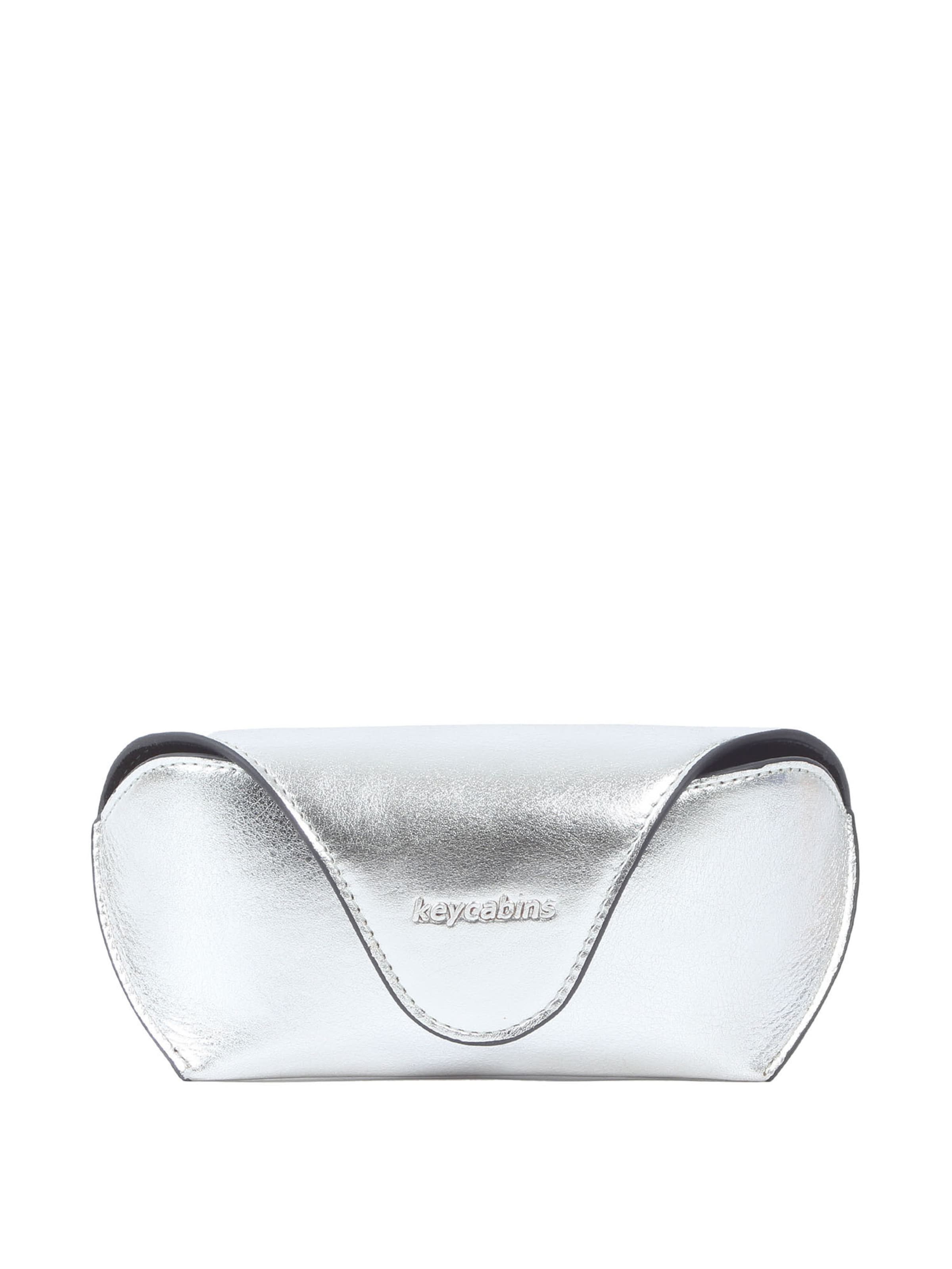 keycabins Case 'SUGL-01' in Silver: front