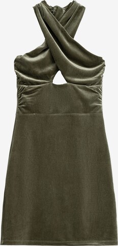 Bershka Dress in Green: front