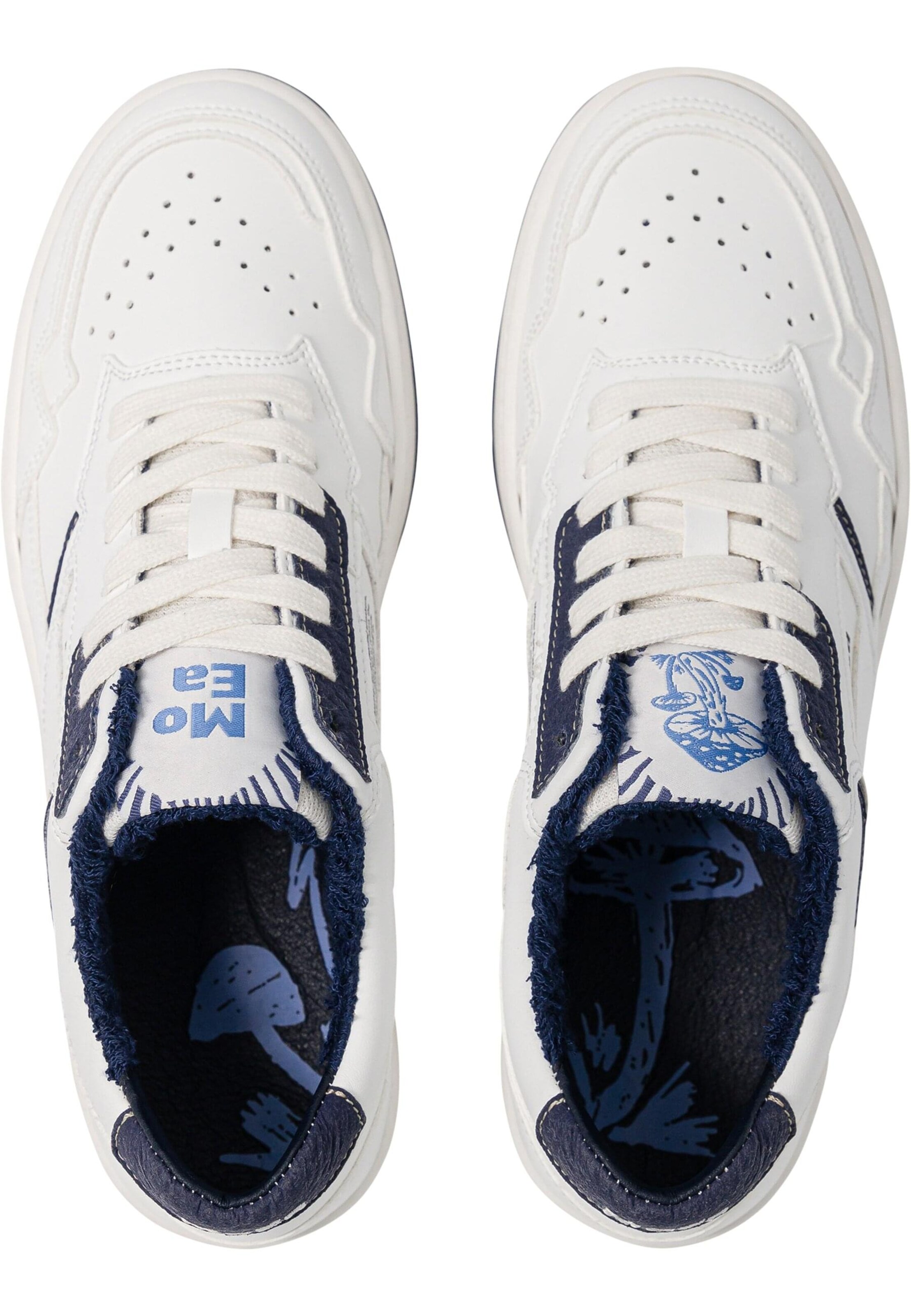 Sneaker bassa 'Gen1' di MoEa in bianco