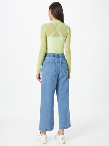 JDY Wide Leg Jeans 'CELIA' in Blau