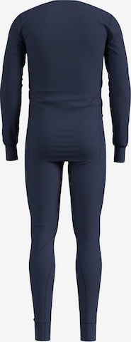 ODLO Base Layer ' Set shirt l/s pantslong WARM ' in Blue