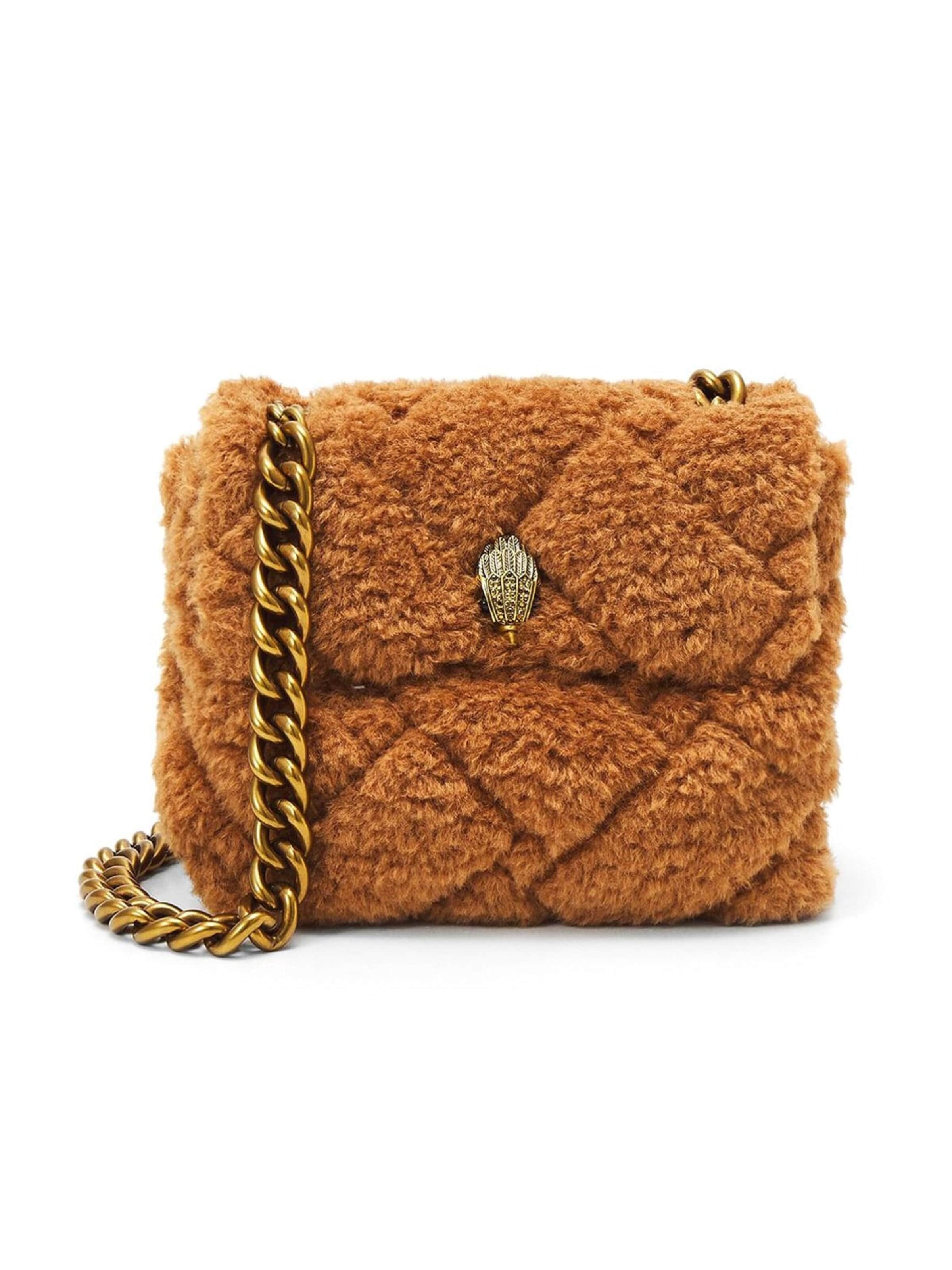 Kurt Geiger Crossbody bag 'Kensington Soft Sq' in Brown: front