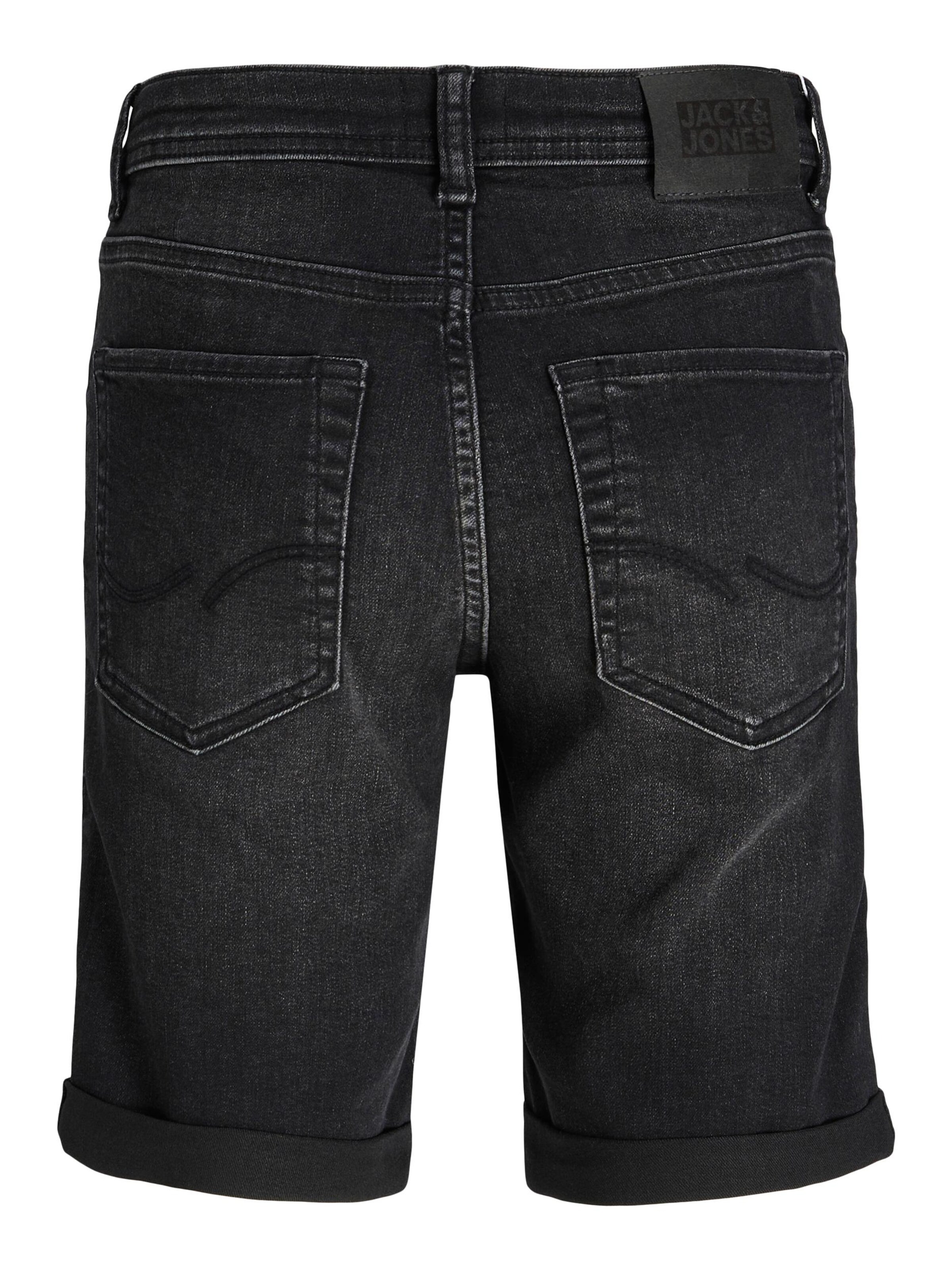Jack & Jones Junior - Slimfit Calças de ganga 'JJIRick JJOriginal' em preto
