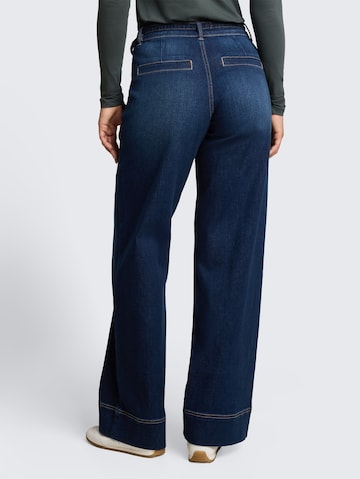 TOM TAILOR Wide leg Jeans 'LUNA' in Blauw