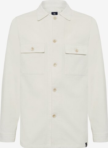 Boggi Milano Regular fit Button Up Shirt in White: front