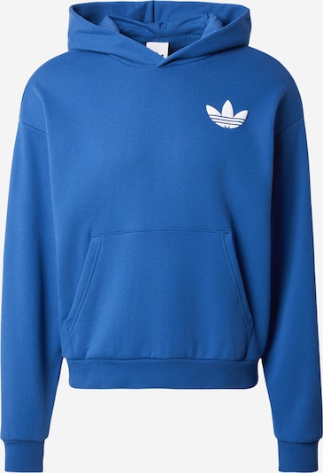 ADIDAS ORIGINALS Sweatshirt 'World Wide Hoops Q1' in M in Blue / White, Item view