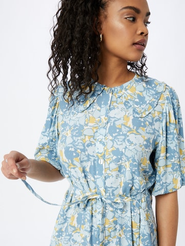 Robe-chemise 'Sarana' minus en bleu