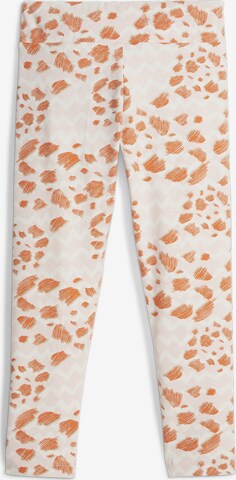 PUMA Skinny Sportbroek 'Essentials' in Oranje