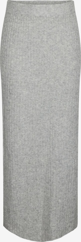 PIECES Rok 'TULLE' in Grijs: voorkant