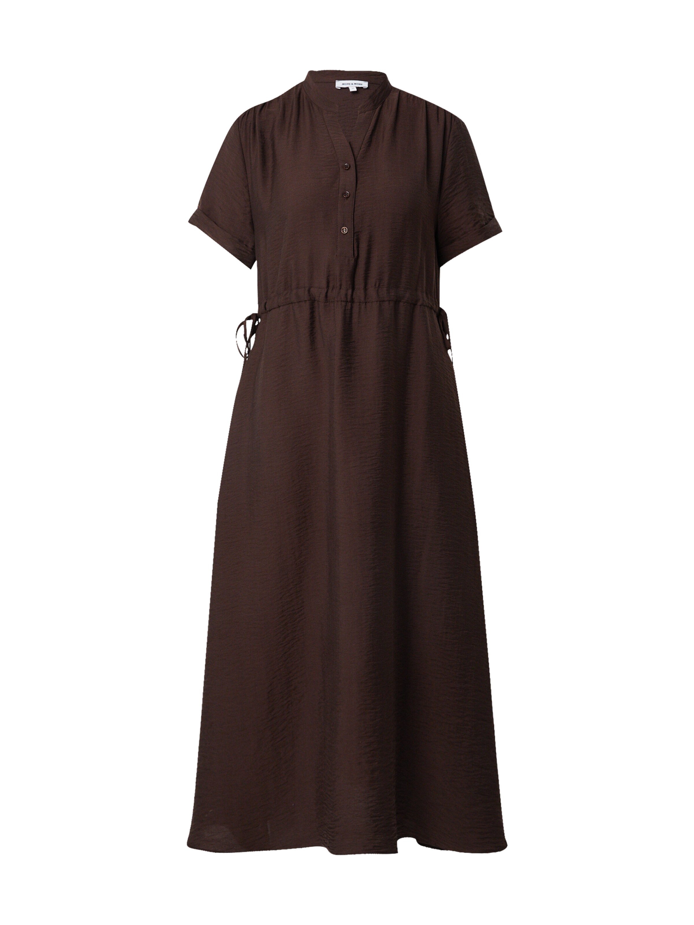 Abito camicia di MORE & MORE in marrone: frontale
