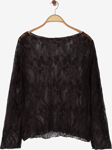 T-shirt Trendyol Curve en marron : devant