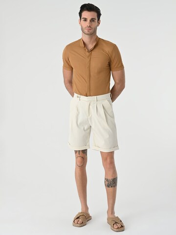 AntiochSlim Fit Košulja - smeđa boja
