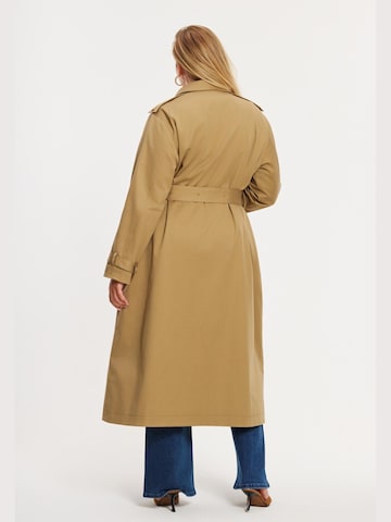 YOEK Tussenmantel in Bruin