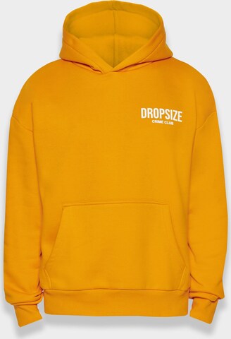 Dropsize Sweatshirt 'Crime Club' in Oranje