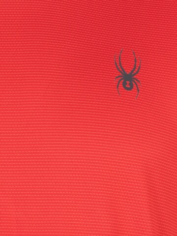 Spyder Toiminnallinen paita värissä punainen