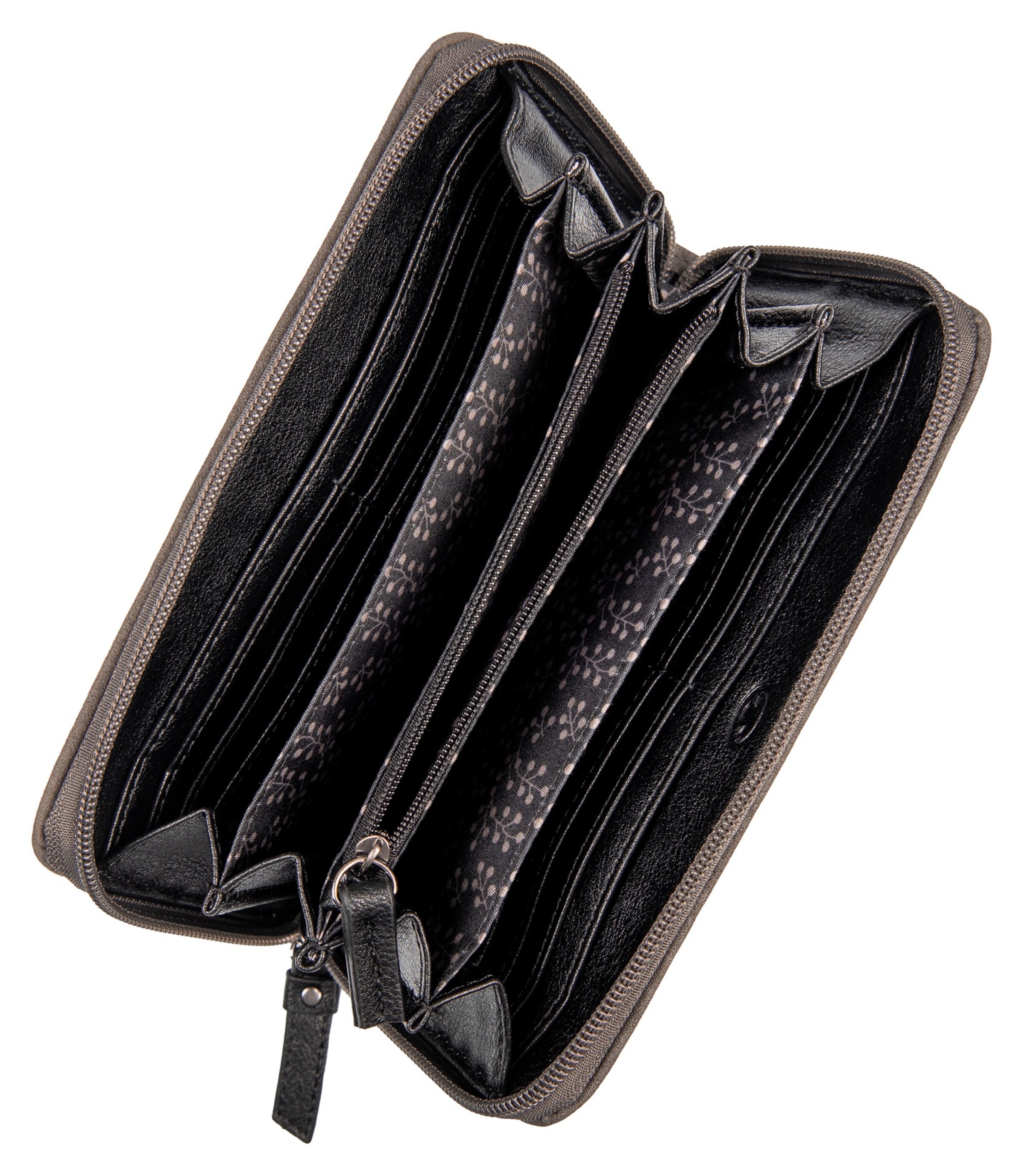 TOM TAILOR Wallet 'Elin' in Grey