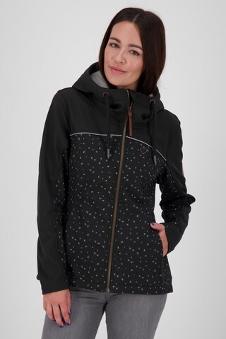 Alife and Kickin Jacke 'LoraAK' in Schwarz: Vorderseite