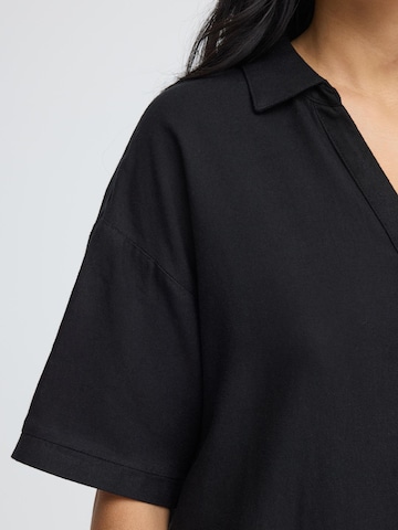 Chemisier ' OXNInna ' Oxmo en noir