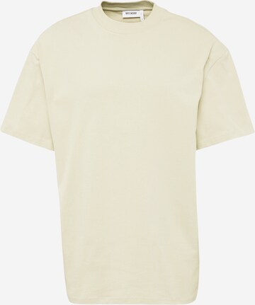 T-Shirt 'Great' WEEKDAY en beige : devant