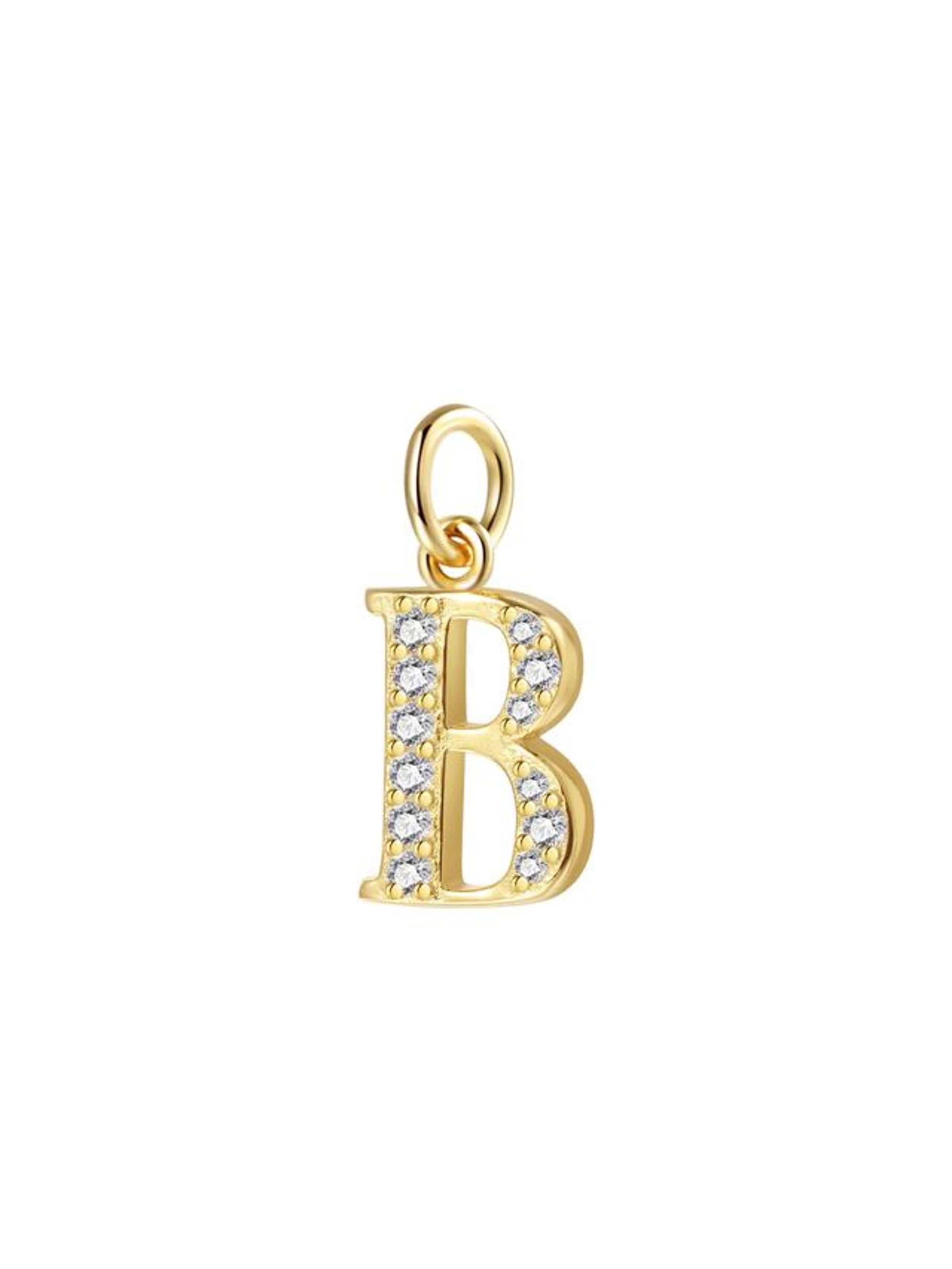 Collana 'Letter B' di Hey Happiness in oro
