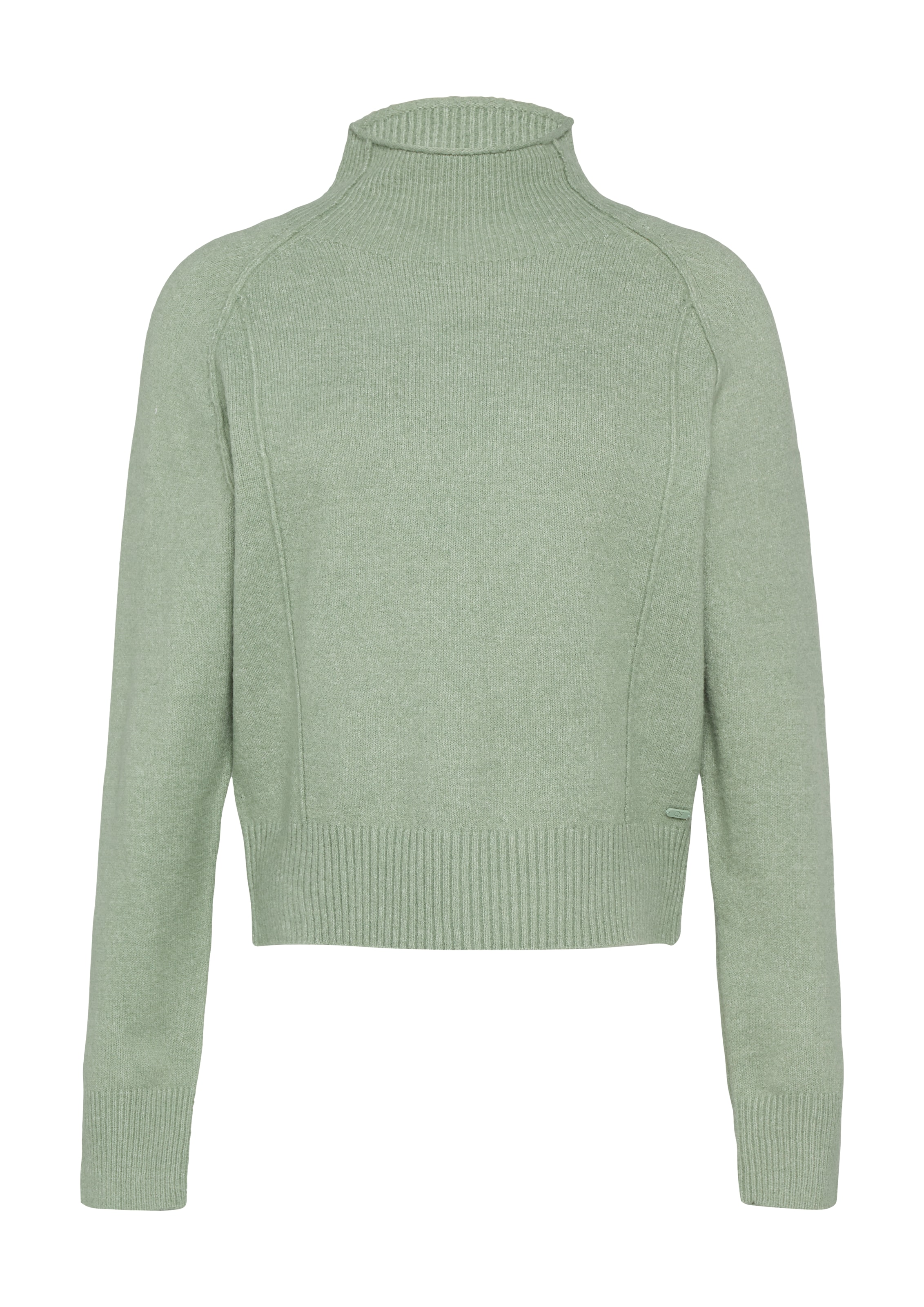 QS Pullover in Grün: Vorderseite