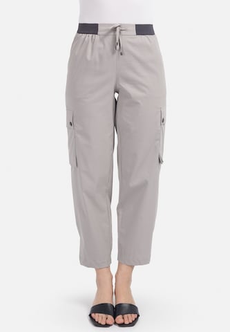 HELMIDGE Loose fit Cargo Pants in Grey: front