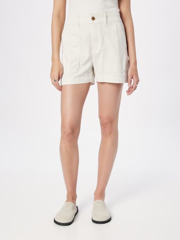 GAP Regular Trousers 'EASY' in White: front