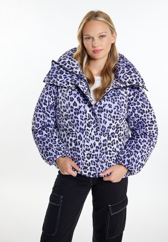 MYMO Winter Jacket in Purple: front