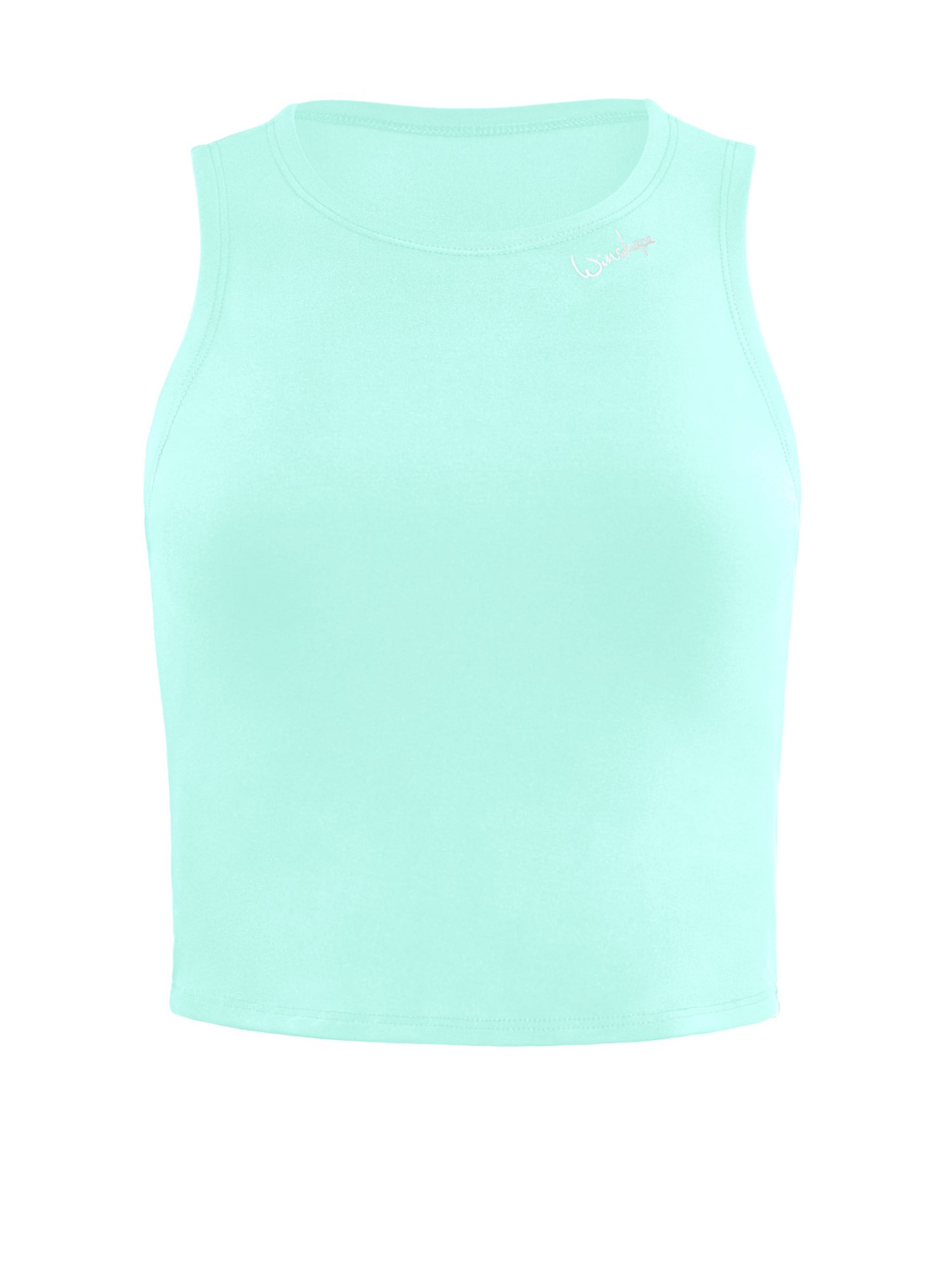 Top sportivo 'AET136C' di Winshape in verde: frontale