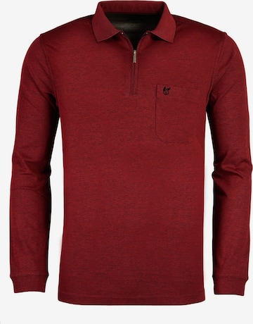T-Shirt HAJO en rouge : devant