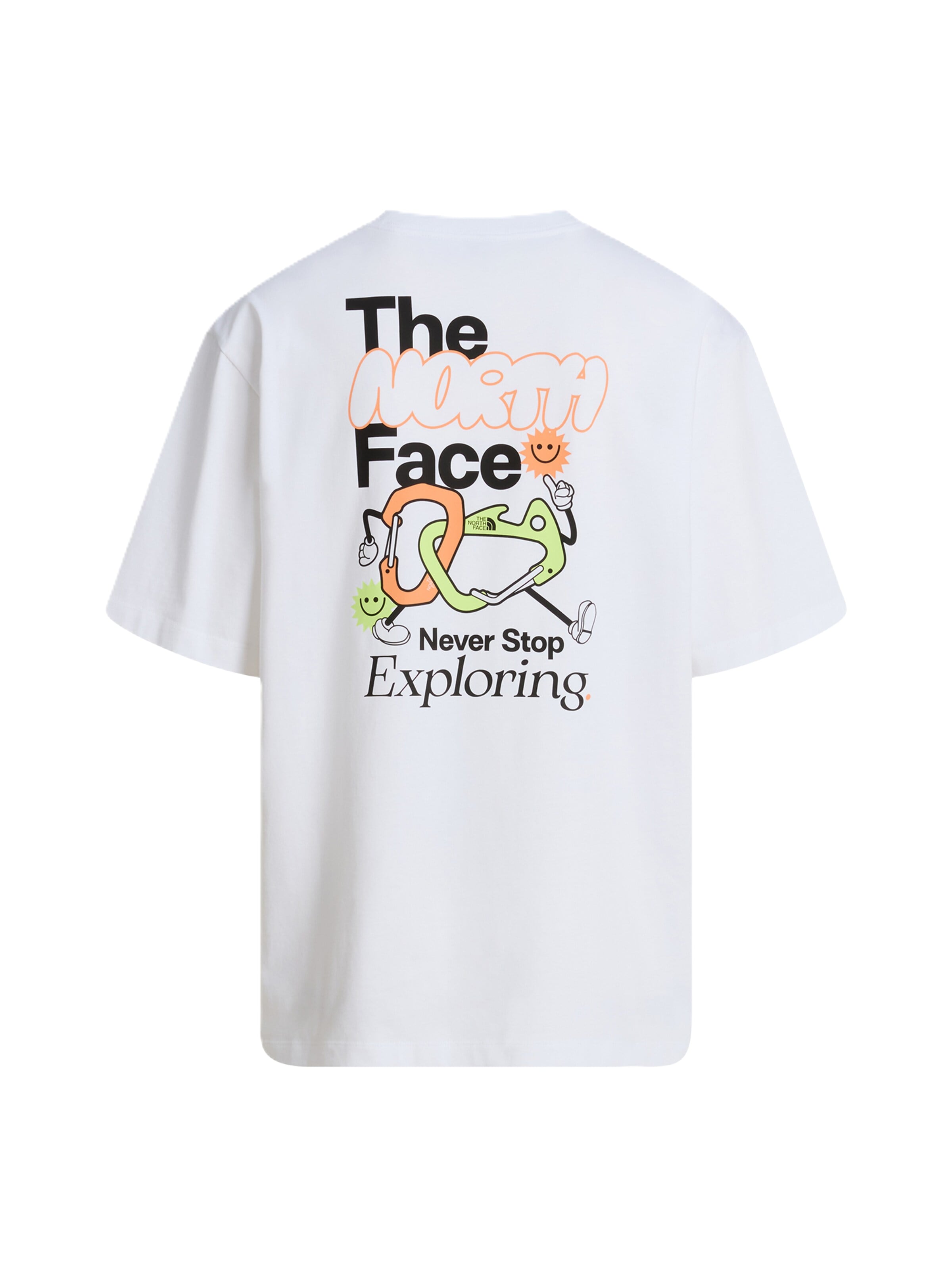 THE NORTH FACE Тениска в бяло