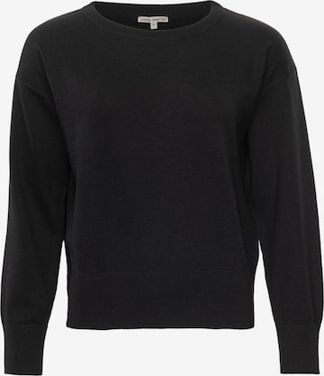 Living Crafts Pullover 'UNDINE' in Schwarz: Vorderseite