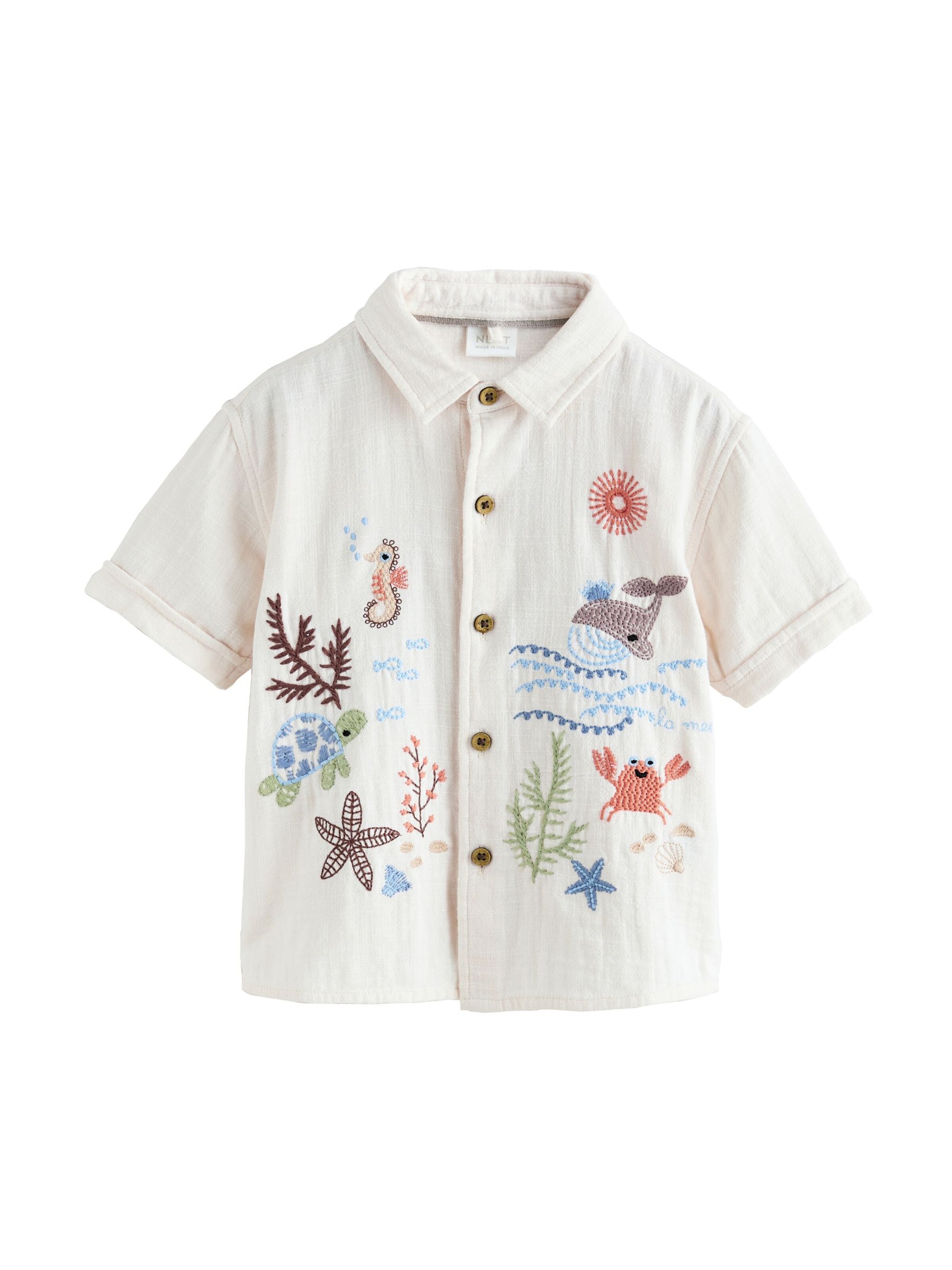 NextKošulja - bež boja: prednji dio